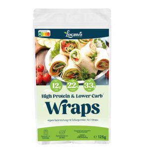 Locawo High Protein & Low Carb* Wraps | Dürüm | Backmischung 125g