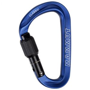 Mammut Classic HMS Screwgate Carabiner blue Screw Gate