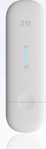 ZTE MF79U - Modem sieci komórkowej - Biały - Przenośny - Sieciowy - WLAN - 802.11b - 802.11g - Wi-Fi 4 (802.11n) - 150 Mbps