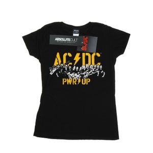 AC/DC - "PWR UP Portrait Motion" T-Shirt für Damen BI4765 (L) (Schwarz)