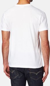 Lacoste Th2036 Kurzarm-t-shirt Mit V-ausschnitt Weiß 3XL Mann Weiß 3XL