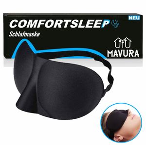 COMFORTSLEEP 3D prémiová maska na oči na spanie s okuliarmi blokujúcimi svetlo