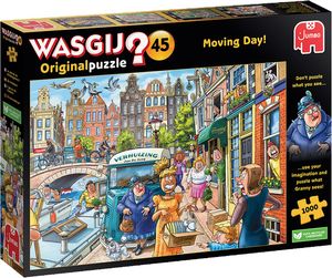 Jumbo Spiele 1110100336 Wasgij Original 45 Umzugstag 1000 Teile Puzzle