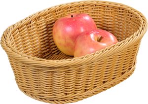 Kesper Brot und Obstkorb, Vollkunststoff, 19804