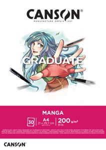 CANSON Studienblock GRADUATE Manga DIN A4