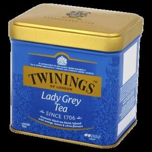 Twinings Blatt Schwarzer Aromatischer Tee Lady Grey 100g