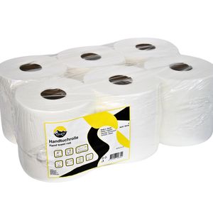 KURTT - 6 Handtuchrollen Papierhandtuchrollen Papierrollen MIDI Rollen 2-lagig Tissue Hochweiß 20cm breit 160m perforiert 450 Blatt KURTT - 6 Handtuchrollen Papierhandtuchrollen Papierrollen MIDI Rollen 2-lagig Tissue Hochweiß 20cm breit 160m perforiert 450 Blatt
