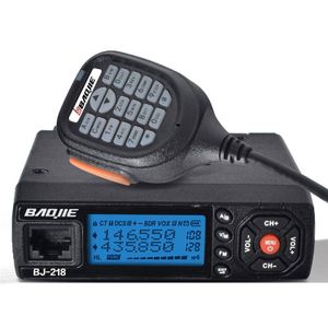 BaoJie BJ-218 25W Mobilfunk VHF UHF 136-174 400-470MHz Schinken Radio Auto Walkie Talkie Lange Reichweite