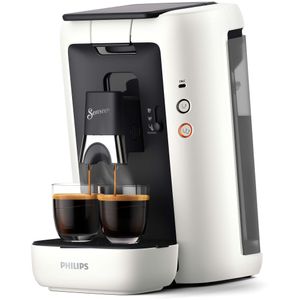 Philips Senseo® Maestro Kaffee Pad Maschine, Kaffeestärkewahl, Memo Funktion, 1.2 L Wasserbehälter, Weiß (CSA260/10)