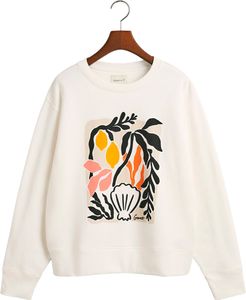 Gant Palm Sweatshirt Beige S Frau Beige S Gant Palm Sweatshirt Beige S Frau Beige S