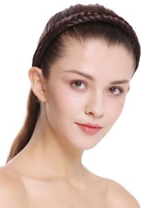 WIG ME UP Geflochtener Haarreif Braun CXT-001-035