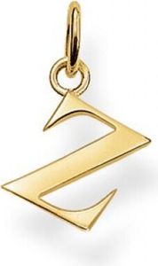Thomas Sabo PE613-413-12 Ketten-Anhänger Buchstabe Z Silber Gelbgold