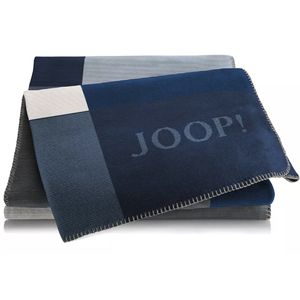 JOOP! Mosaic Wohndecke Pflegeleichte Materialmischung mit hohem Baumwollanteil, Weich, flauschig und wärmend, Auch als Tagesdecke oder Sofadecke ideal