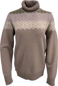 Devold Of Norway Svalbard Wool High Neck Pullover Beige M Frau Beige M