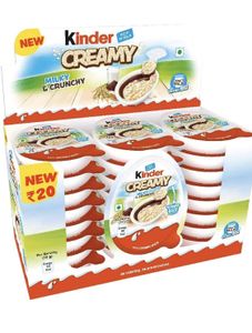 Kinder Creamy Milk & Crunchy 456g