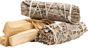 2x Weißer Salbei+Palo Santo Reinigungsset
