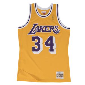 Mitchell & Ness NBA Swingman Jersey 2.0 LA Lakers Shaquille O'Neal #34 gold XL