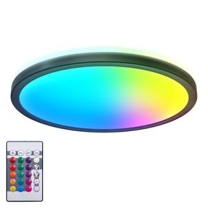 LED Deckenleuchte Panel Dimmbar RGB Farbwechsel Deckenlampe indirektes Licht 15W