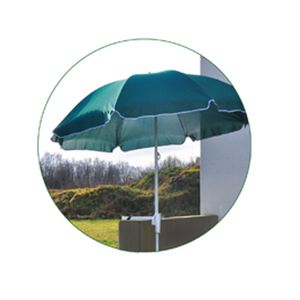 Sonnenschirmhalter für Balkongeländer und Mauern bis 23cm