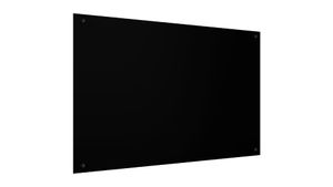 Magnetplatte, schwarz 60x30 cm - eine schwarze Kreidetafel, rahmenlos