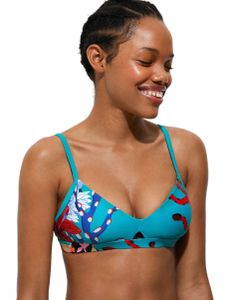 DESIGUAL Badeanzug Damen Polyamid Hellblau GR68062 - Größe: XS