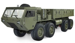 U.S. Militär Truck 8x8 1:12 mit Ladefläche military grün