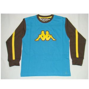 Kappa Kinder Longsleeve Halle T-Shirt Größe:152;Farbe:blau/braun