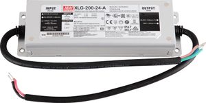 LED Solution Mean Well napájací zdroj XLG 24V 200W IP67 XLG-200-24-A