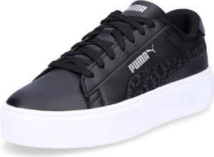 Puma Damen Plateau Sneaker Smash Platform V3  schwarz