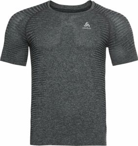 Odlo Essential Seamless Grey Melange XS Koszulka do biegania z krótkim rękawem