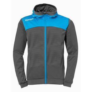 Kempa Emotion 2.0 Hood Jacke anthrazit/kempablau 4XL