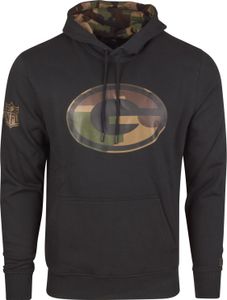 New Era Fleece Hoody - NFL Green Bay Packers schwarz - XXL New Era Fleece Hoody - NFL Green Bay Packers schwarz - XXL