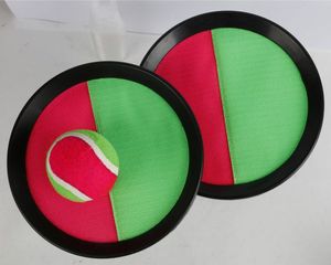 12x Klettball Set Schläger Ball Spielzeug Kinder Strand Garten Draußen Fang Wurf 12x Klettball Set Schläger Ball Spielzeug Kinder Strand Garten Draußen Fang Wurf