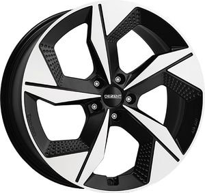 Felgi aluminiowe DEZENT AO dark 7.5x19 5x112 ET 32 BLACK/POLISHED