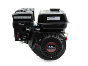 Benzinmotor Loncin 6,5HP 196ccm Kartmotor Standmotor 4-Takt Industriemotor 19 mm Welle Euro 5