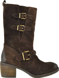 Unisa Stiefelette GAMIN, Rauleder, Braun, Damen