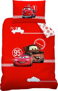 Disney CARS Jungen Bettwäsche Wendebettwäsche Kinderbettwäsche 110x140cm Baumwolle rot