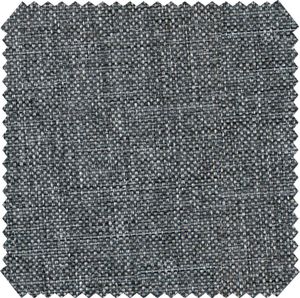 novely® OXFORD 330D - Outdoor-Stoff im Leinen-Look - Wasserabweisender Polyester-Möbelstoff - Mélange Polsterstoff - Pflegeleichte Meterware 1lfm - Farbe: 99 Dunkelgrau S23