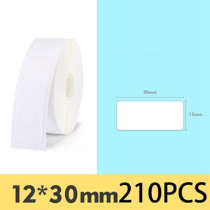 2 Stk 210 Blatt D11/D110 Etikettendruckpapier, Thermopapier, weiß 12*30mm