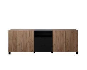 Sideboard Anrichte Kommode Schrank Eiche Kraft Kendo 227 x 78 x 40 cm