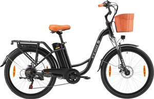 TTGO YY-26ST Elektrisches Fahrrad - 250W Motor 36V14.5AH Akku 26 Zoll Reifen Mechanische Scheibenbremsen - Schwarz