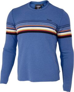 Ivanhoe Wollpullover Retro-Hang Loose blau Rundhals-blau