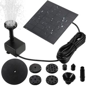 Mini Solar Springbrunnen Garten, Solar Fontäne, 7V 1.5W Solarpumpe Solar Wasserspiel Springbrunnen Fontäne Pumpe, Monokristalline Solar Panel Solarpumpe Springbrunnen Mini Solar Springbrunnen Garten, Solar Fontäne, 7V 1.5W Solarpumpe Solar Wasserspiel Springbrunnen Fontäne Pumpe, Monokristalline Solar Panel Solarpumpe Springbrunnen
