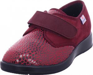 Varomed zürich stretchschuh Damen Hausschuh in Rot, Größe 45