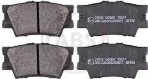 A.B.S. 37545 - OE 0446633160 Bremsbelagsatz für RAV 4 IV A4, RAV 4 III A3, Camry V5, Camry V4, ES V6