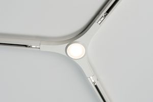 URail System LED Y-Verbinder 1x5,8W Weiß 230V Metall dimmbar