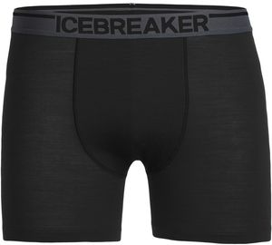 Icebreaker Mens Anatomica Boxers Black Black M