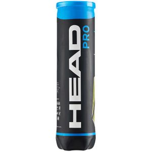 HEAD Tennisbälle Pro Gasgefüllt 4 Bälle
