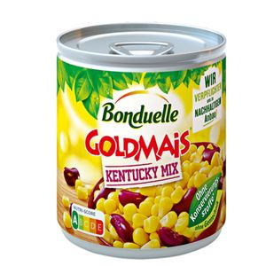 Bonduelle Goldmais Kentucky Mix mit feinen Kidneybohnen 170g