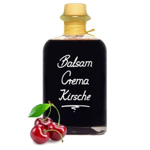 Balsamico Creme Kirsch 1L 3%Säure Mit original Crema di Aceto Balsamico di Modena IGP